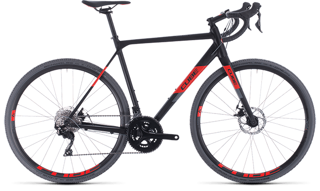 CUBE Cross Race black´n´red 2020