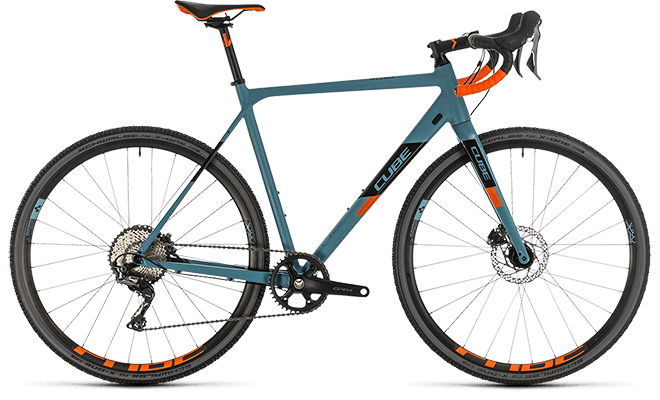 CUBE Cross Race SL bluegrey´n´orange 2020