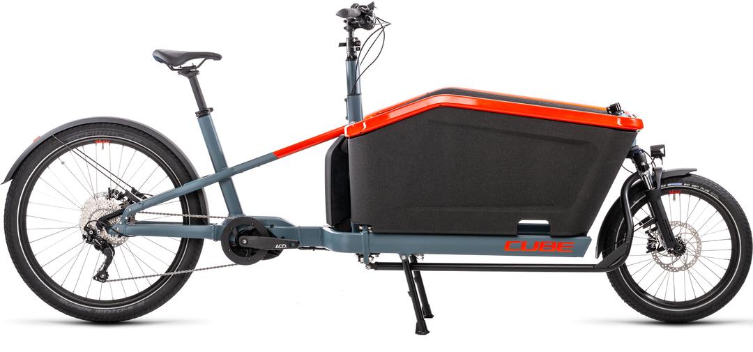 CUBE Cargo Hybrid Sport blue´n´red