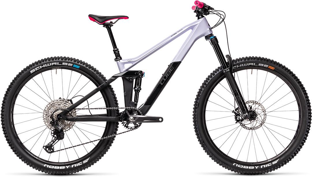 CUBE Sting WS 140 HPC Race violetwhite´n´carbon