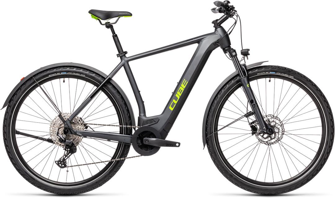 CUBE Cross Hybrid Pro 500 Allroad iridium´n´green