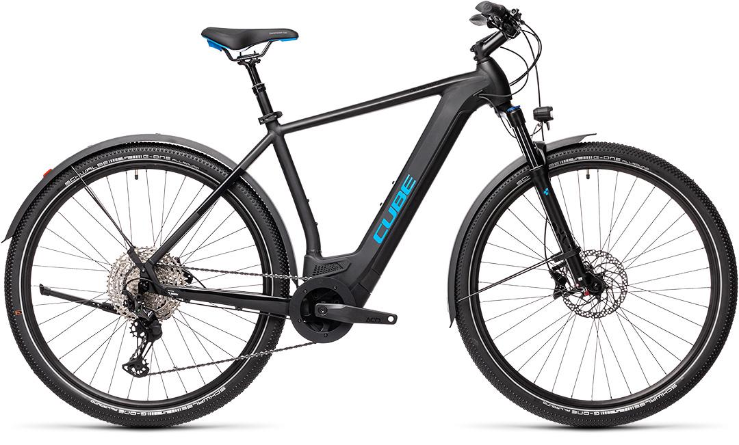 CUBE Cross Hybrid Race 625 Allroad black´n´blue