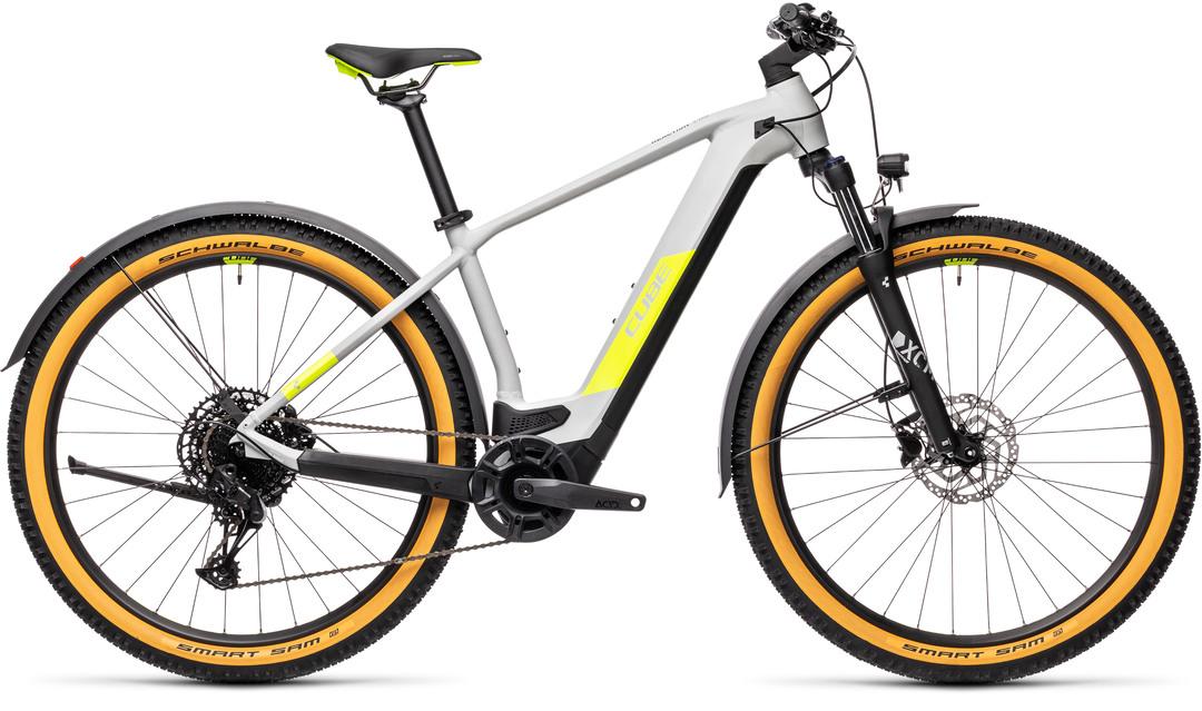 CUBE Reaction Hybrid Pro 500 29 Allroad grey´n´yellow