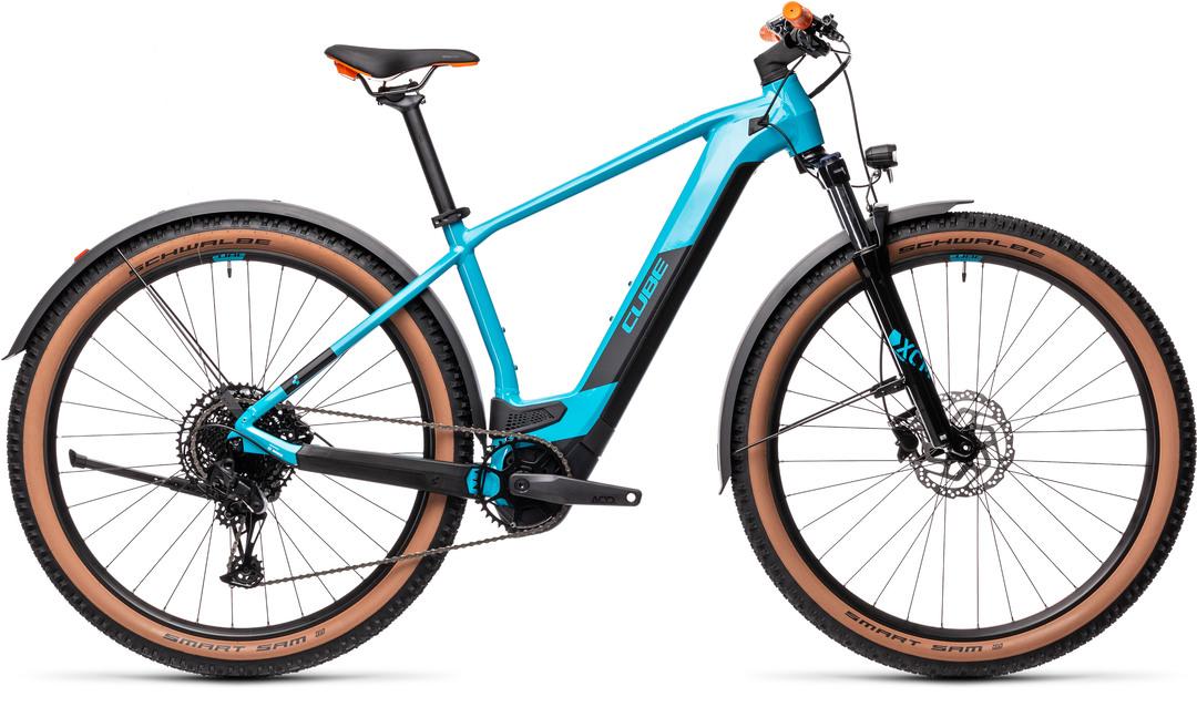 CUBE Reaction Hybrid Pro 500 29 Allroad petrol´n´orange