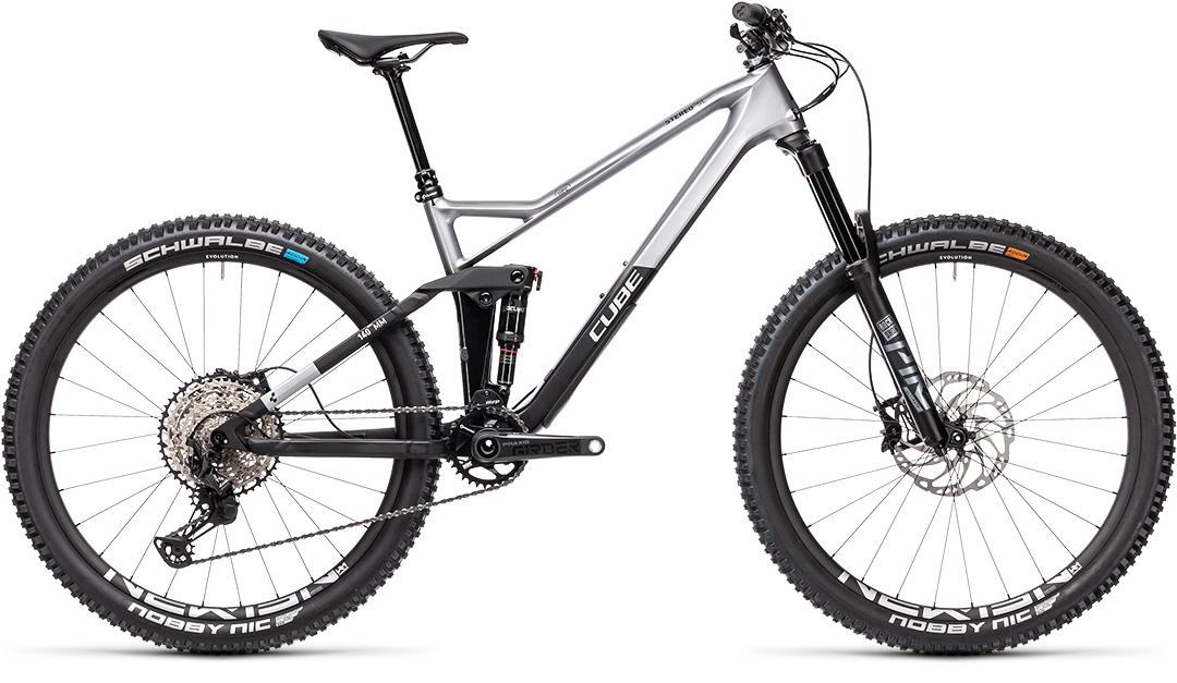 CUBE Stereo 140 HPC SL 27.5 polarsilver´n´black