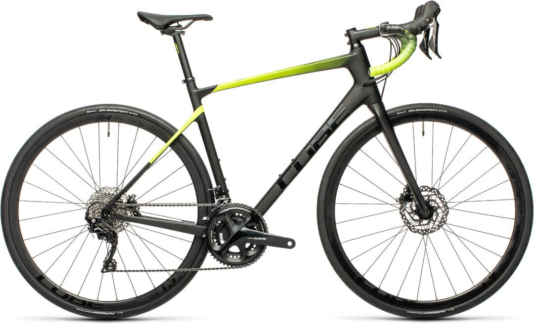 CUBE Attain GTC Race carbon´n´flashyellow