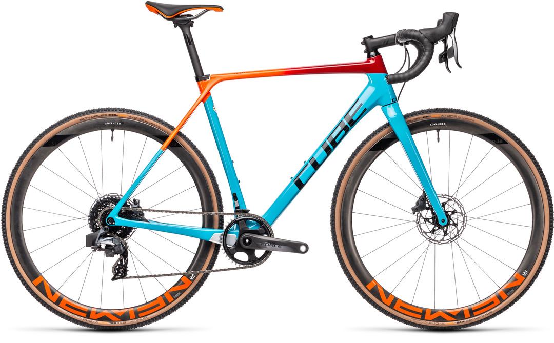 CUBE Cross Race C:62 SLT blue´n´redfading