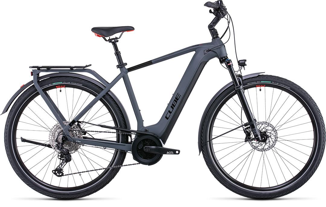 Cube Touring Hybrid EXC 625 grey´n´red