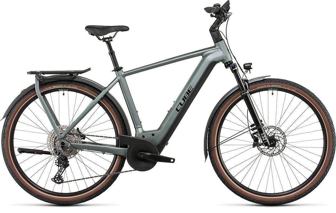 Cube Kathmandu Hybrid EXC 750 silvergreen´n´black