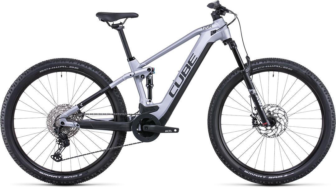 Cube Stereo Hybrid 120 Race 625 polarsilver´n´black