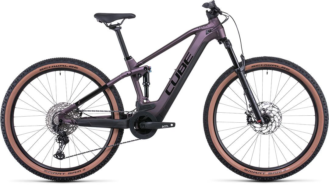 Cube Stereo Hybrid 120 Race 625 smokylilac´n´black