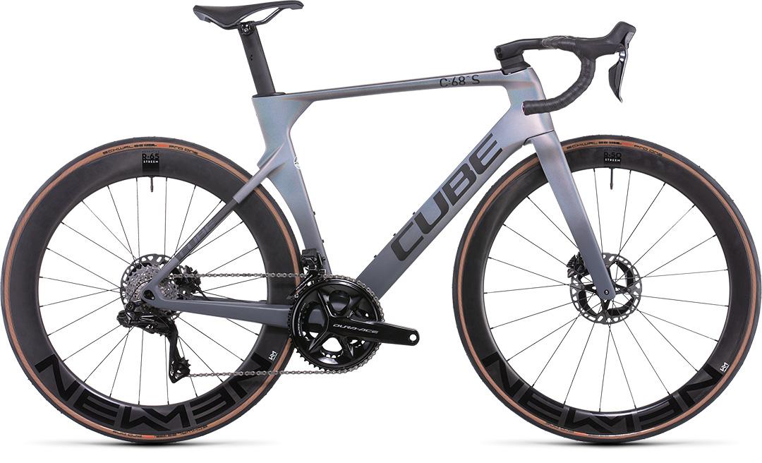 Cube Litening AERO C:68X SLT prizmsilver´n´grey