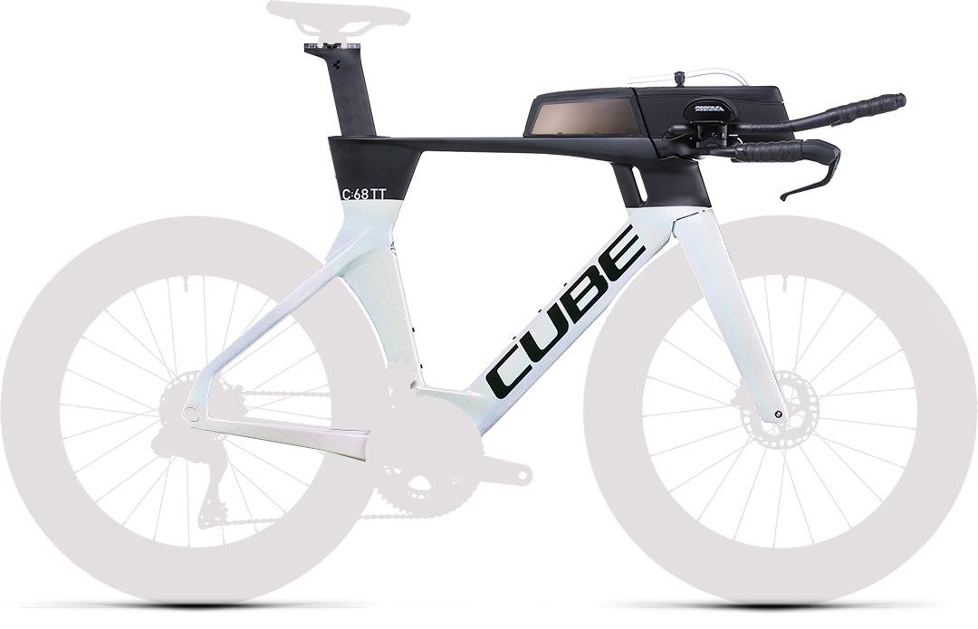 Cube Aerium C:68 TT Rahmenset HIGH prismagrey´n´carbon