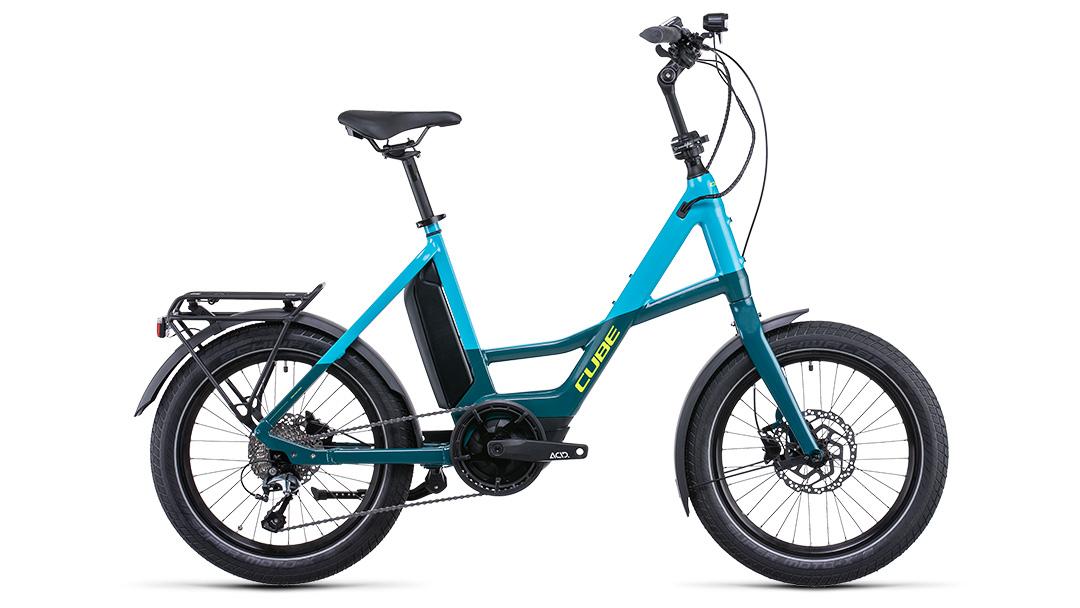 Cube Compact Sport Hybrid 500 blue´n´lime