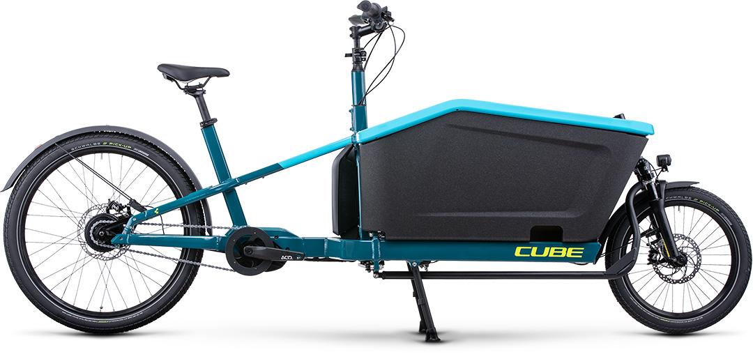 Cube Cargo Hybrid 500 blue´n´lime