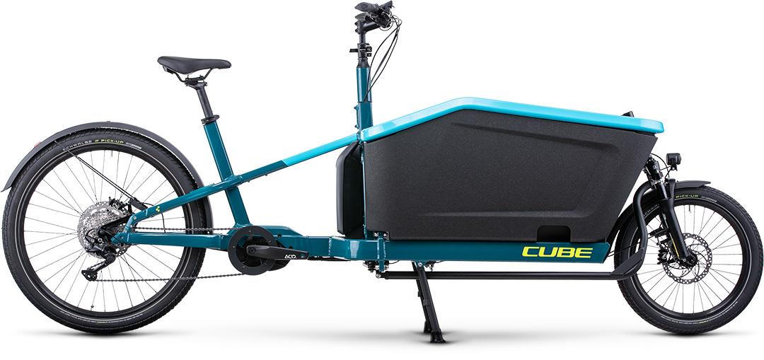 Cube Cargo Sport Hybrid  500 blue´n´lime