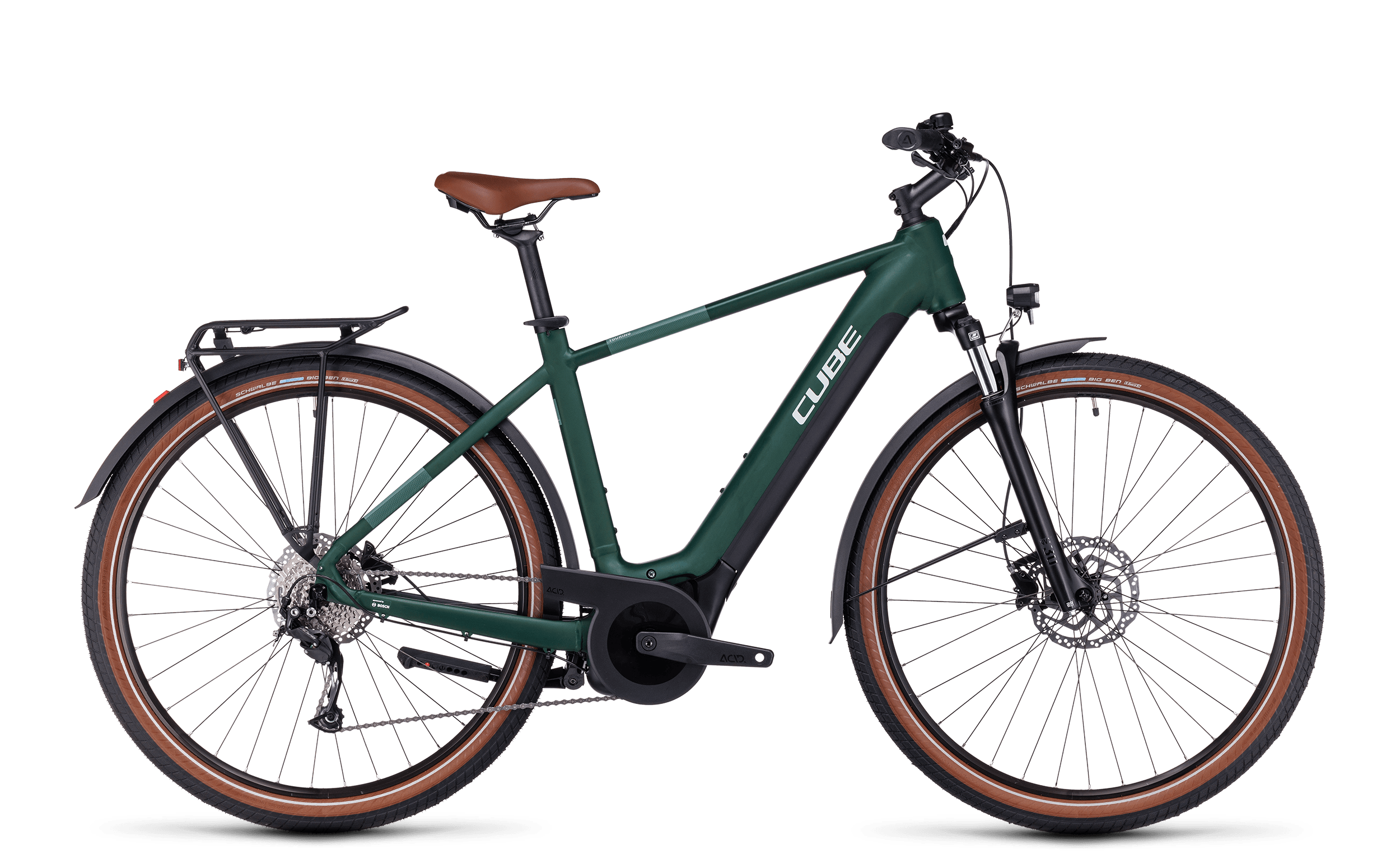 Cube Touring Hybrid ONE 500 darkgreen´n´green