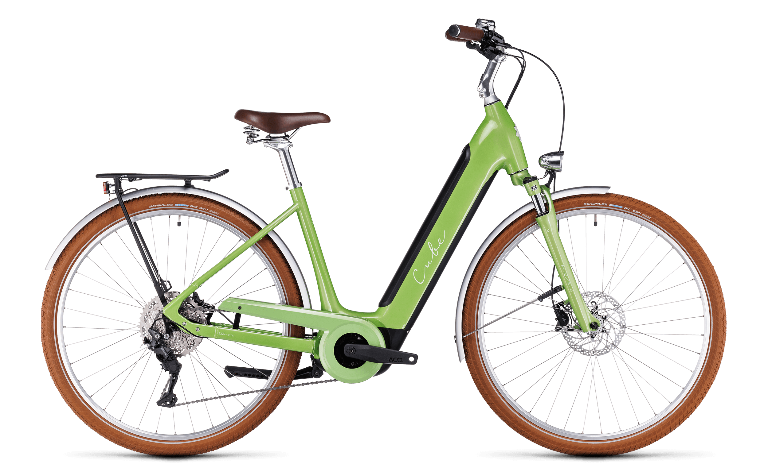 Cube ella Ride Hybrid 500 green´n´green