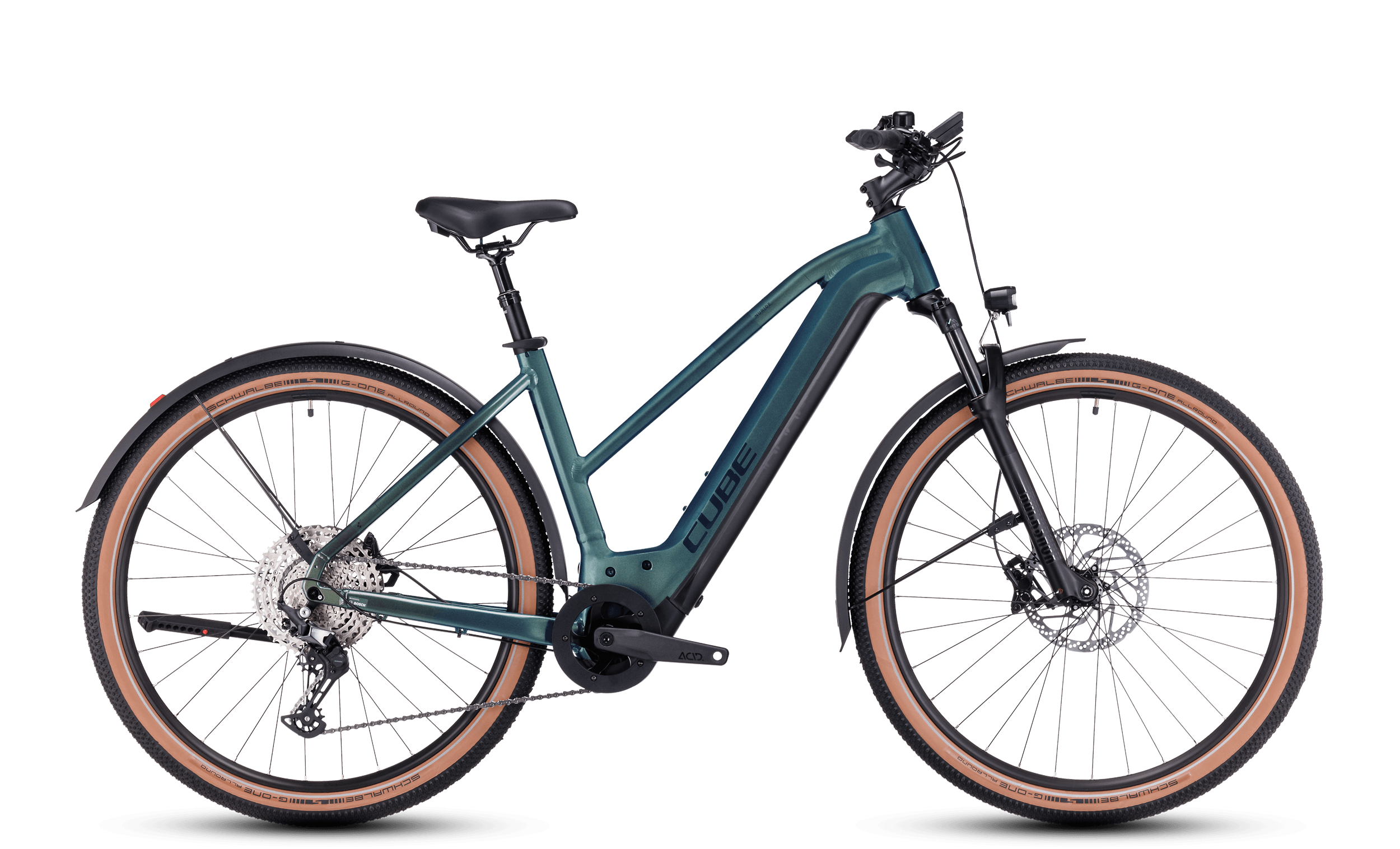 Cube Nuride Hybrid SLX 750 Allroad verde´n´black