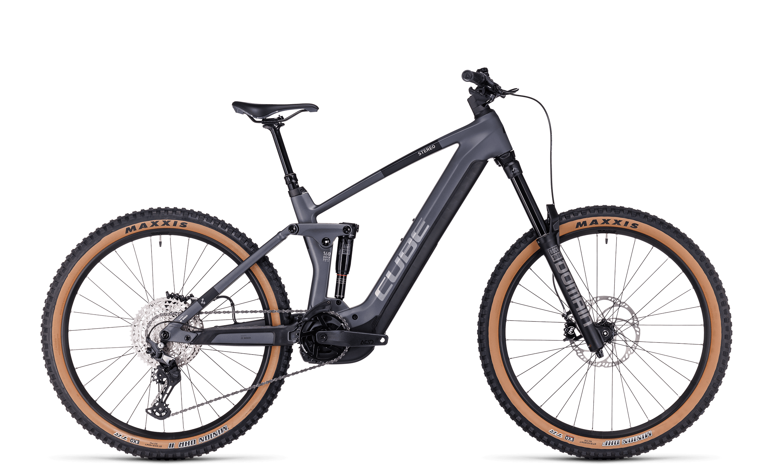 Cube Stereo Hybrid 160 HPC Race 625 27.5 grey´n´metal