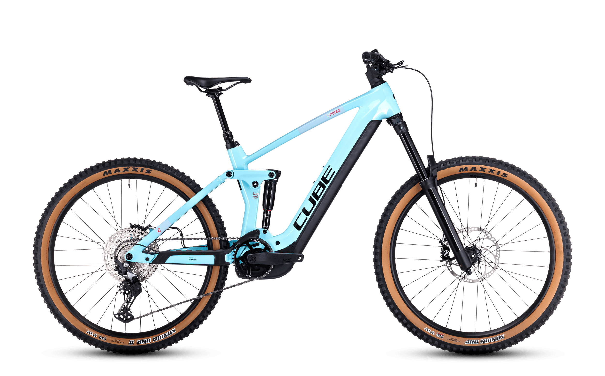 Cube Stereo Hybrid 160 HPC Race 625 27.5 iceblue´n´black