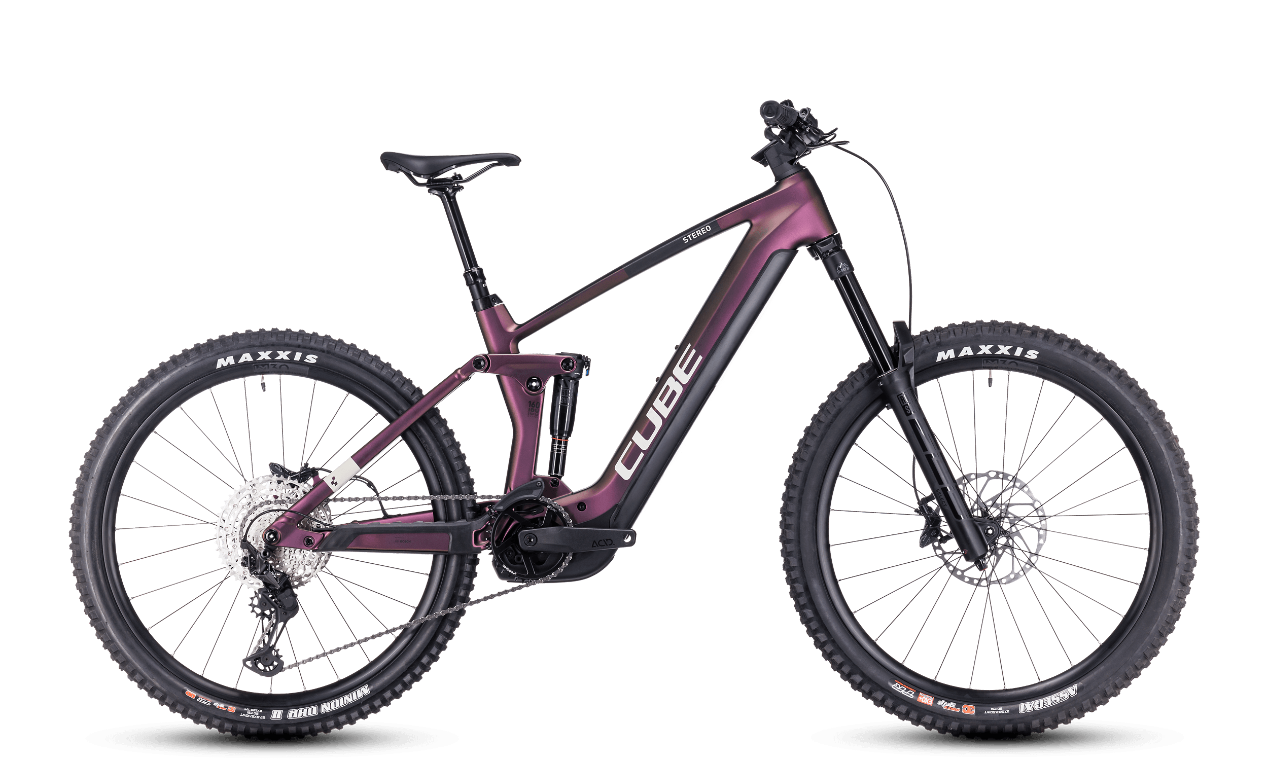 Cube Stereo Hybrid 160 HPC SLX 750 27.5 molotov´n´grey