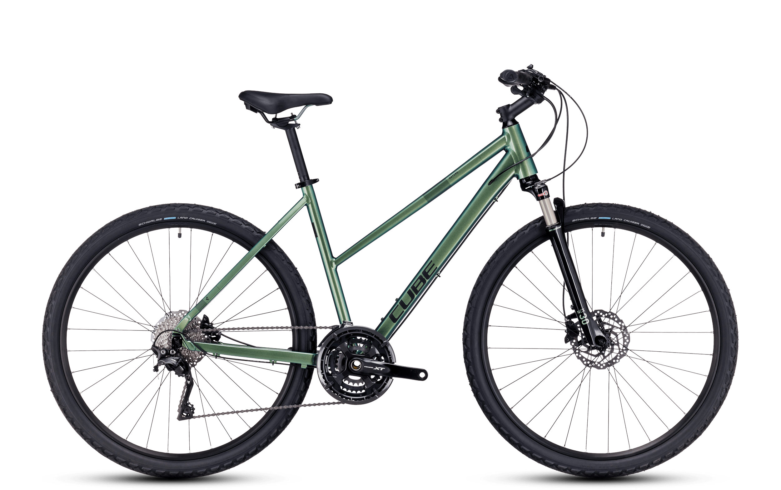 Cube Nature EXC verde´n´black