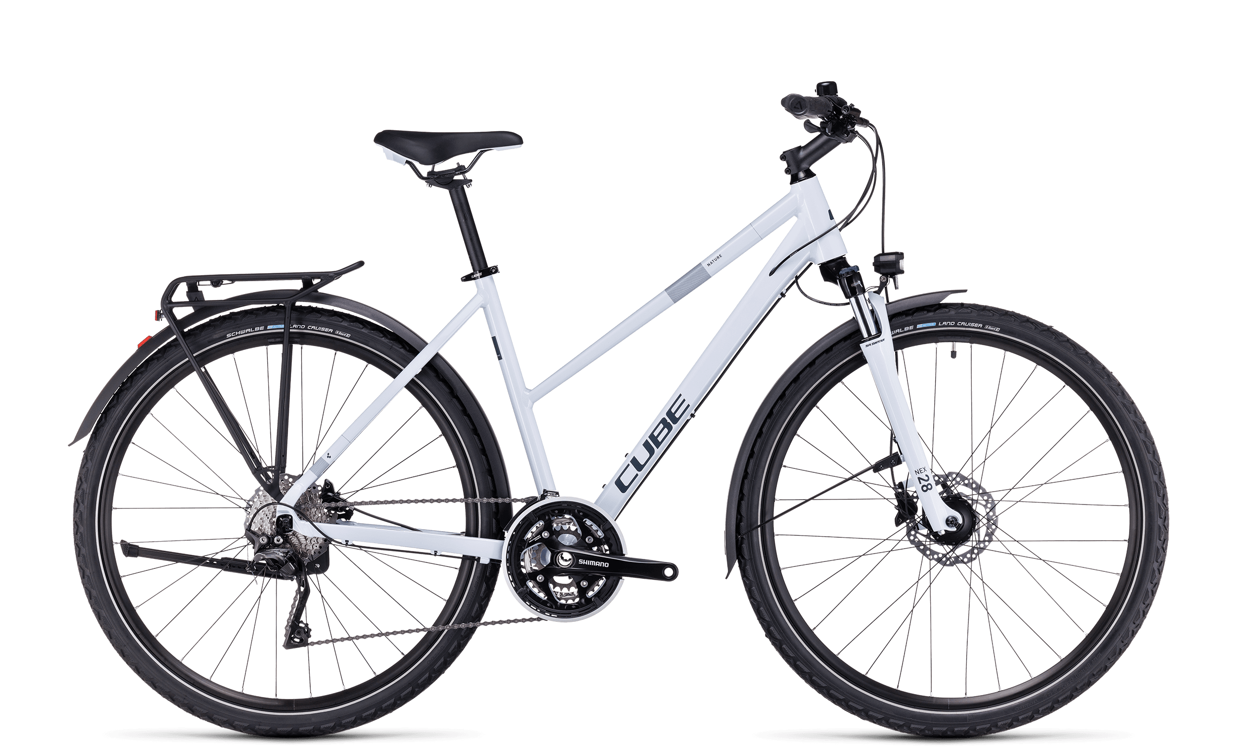 Cube Nature Pro Allroad frostwhite´n´grey