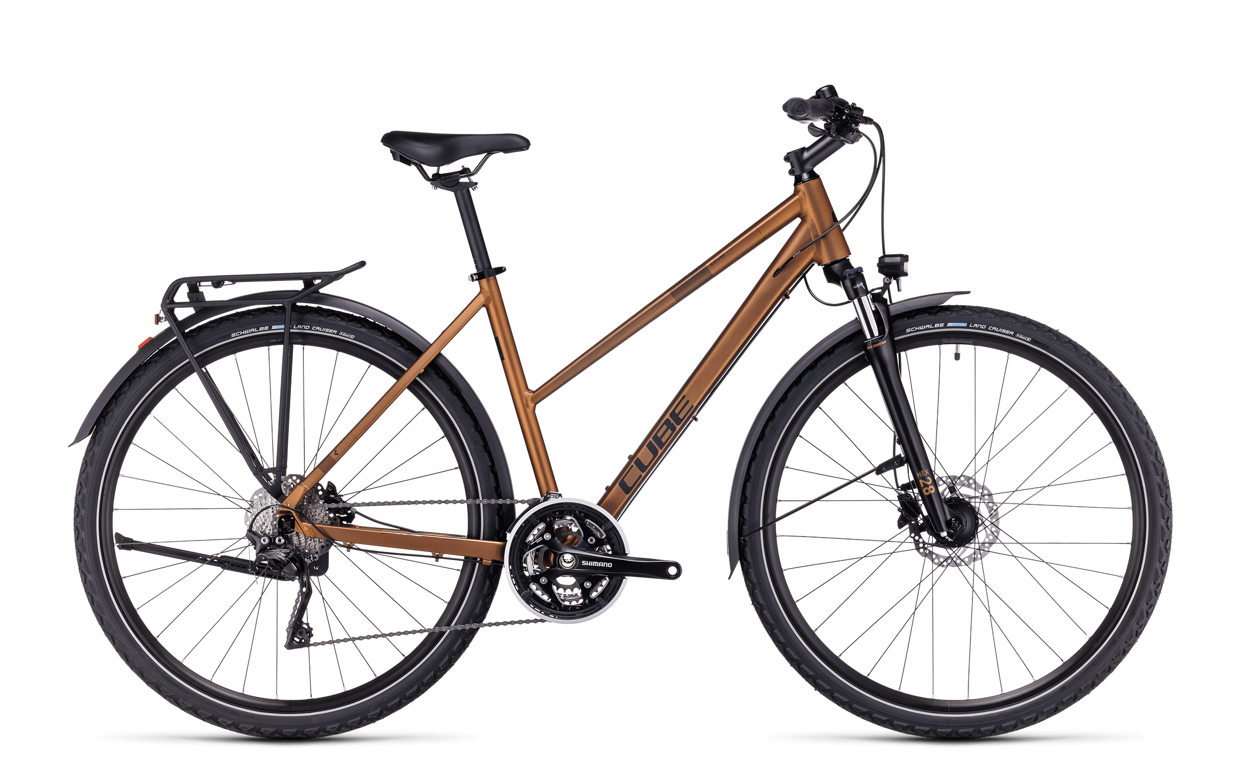 Cube Nature Pro Allroad gold´n´black