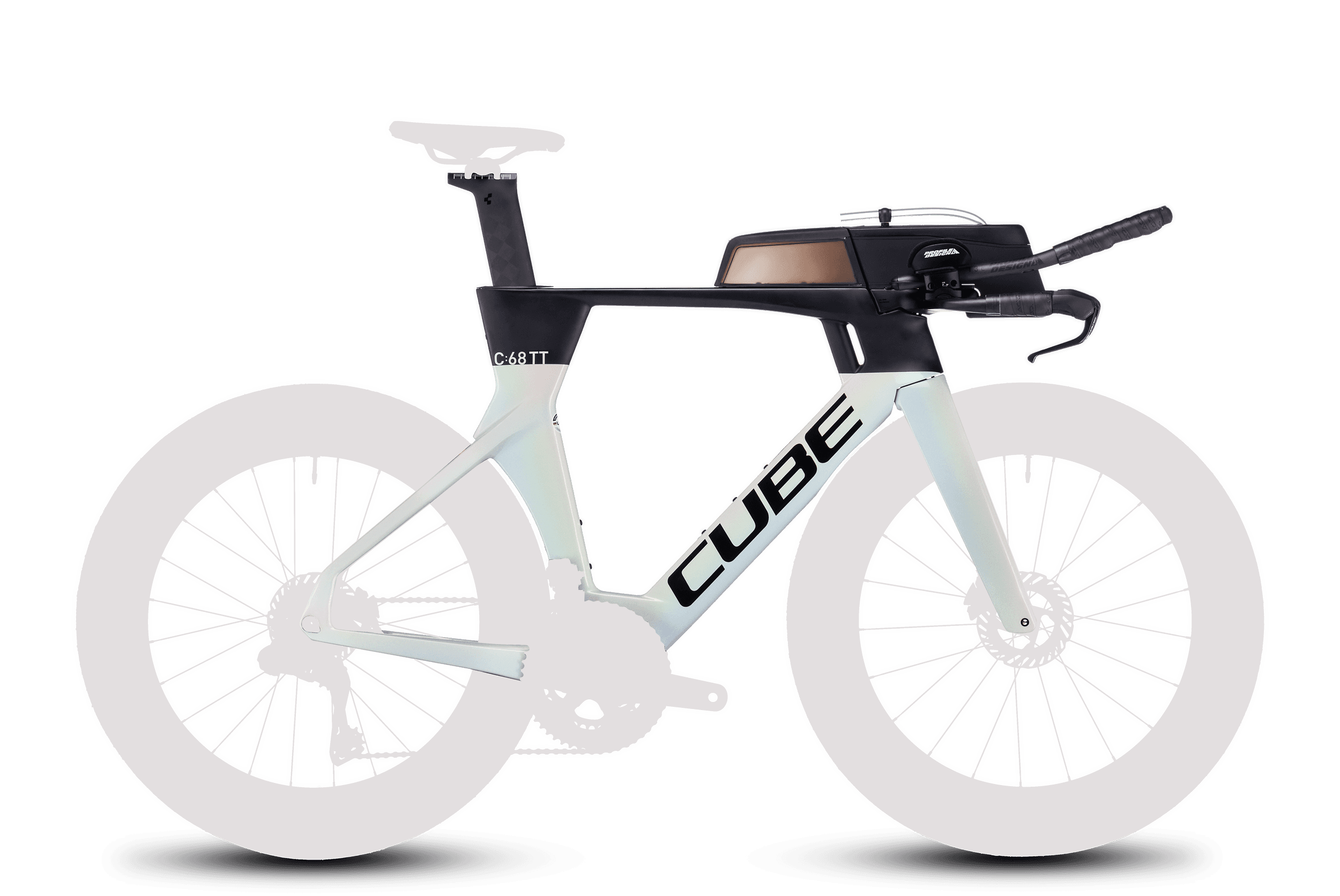 Cube Aerium C:68 TT Rahmenset LOW prismagrey´n´carbon