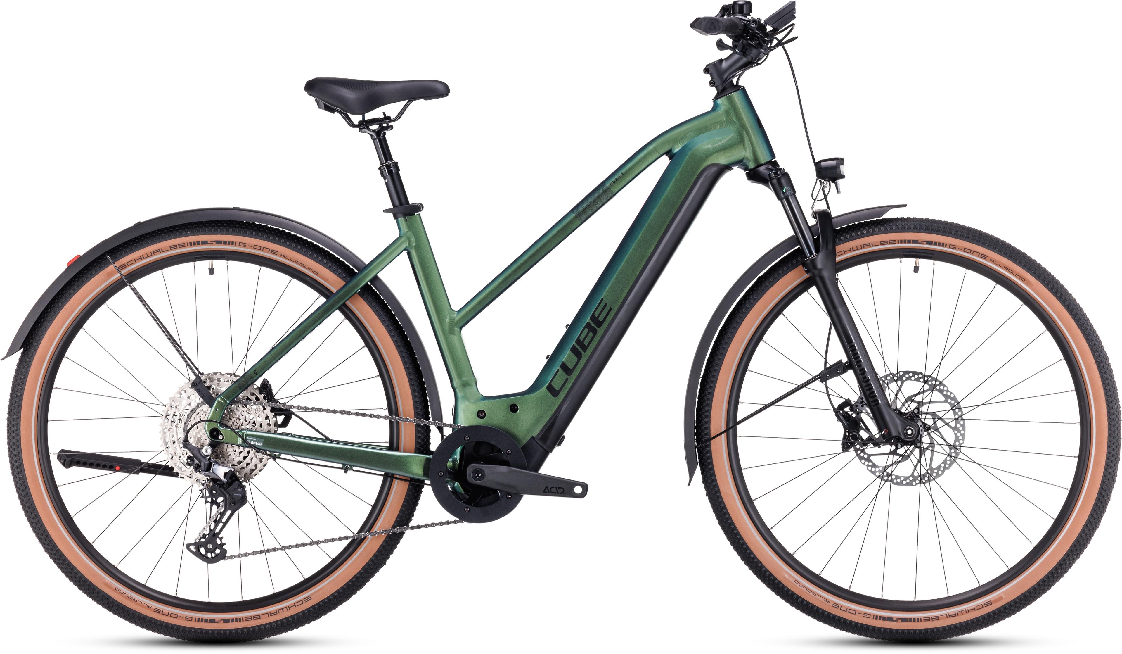 Cube Nuride Hybrid SLX 750 Allroad verde´n´black