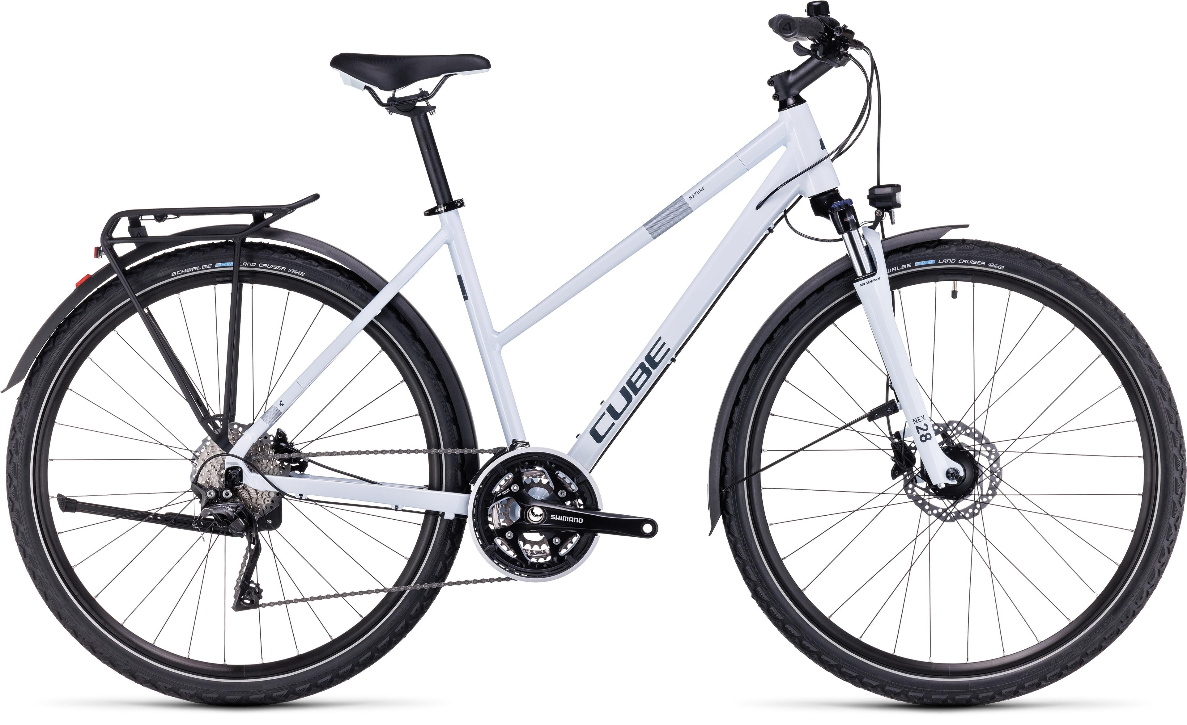 Cube Nature Pro Allroad frostwhite´n´grey