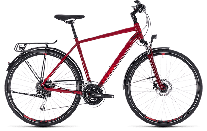 CUBE Touring EXC darkred´n´red 2018