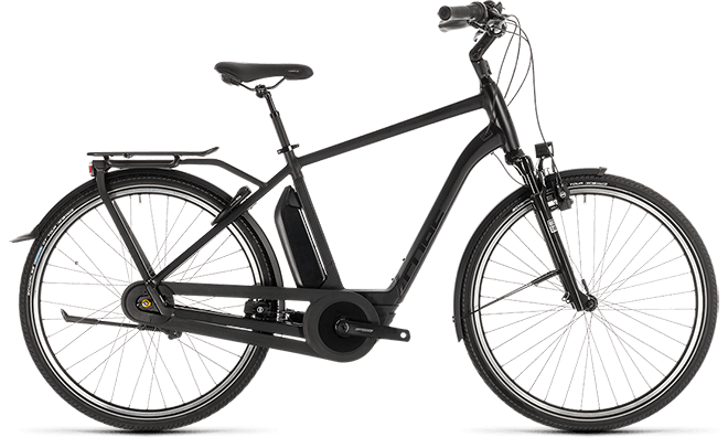 CUBE Town Hybrid EXC 400 black edition 2019