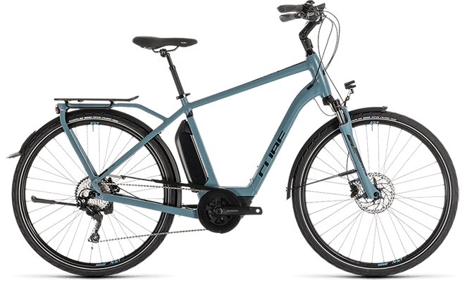 CUBE Town Sport Hybrid Pro 400 blue´n´black 2019