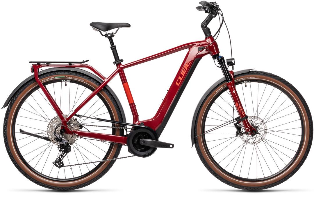 CUBE Touring Hybrid EXC 500 red´n´grey