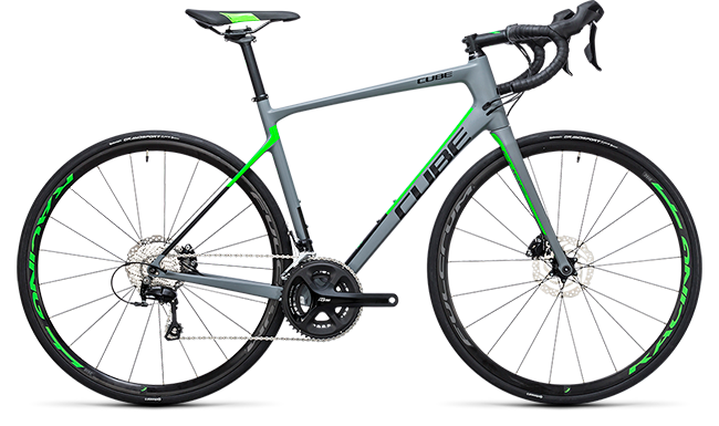 CUBE PRODUCT ARCHIVE | Attain GTC Pro Disc grey´n´flashgreen 2017